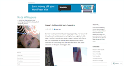 Desktop Screenshot of katswhispers.co.uk